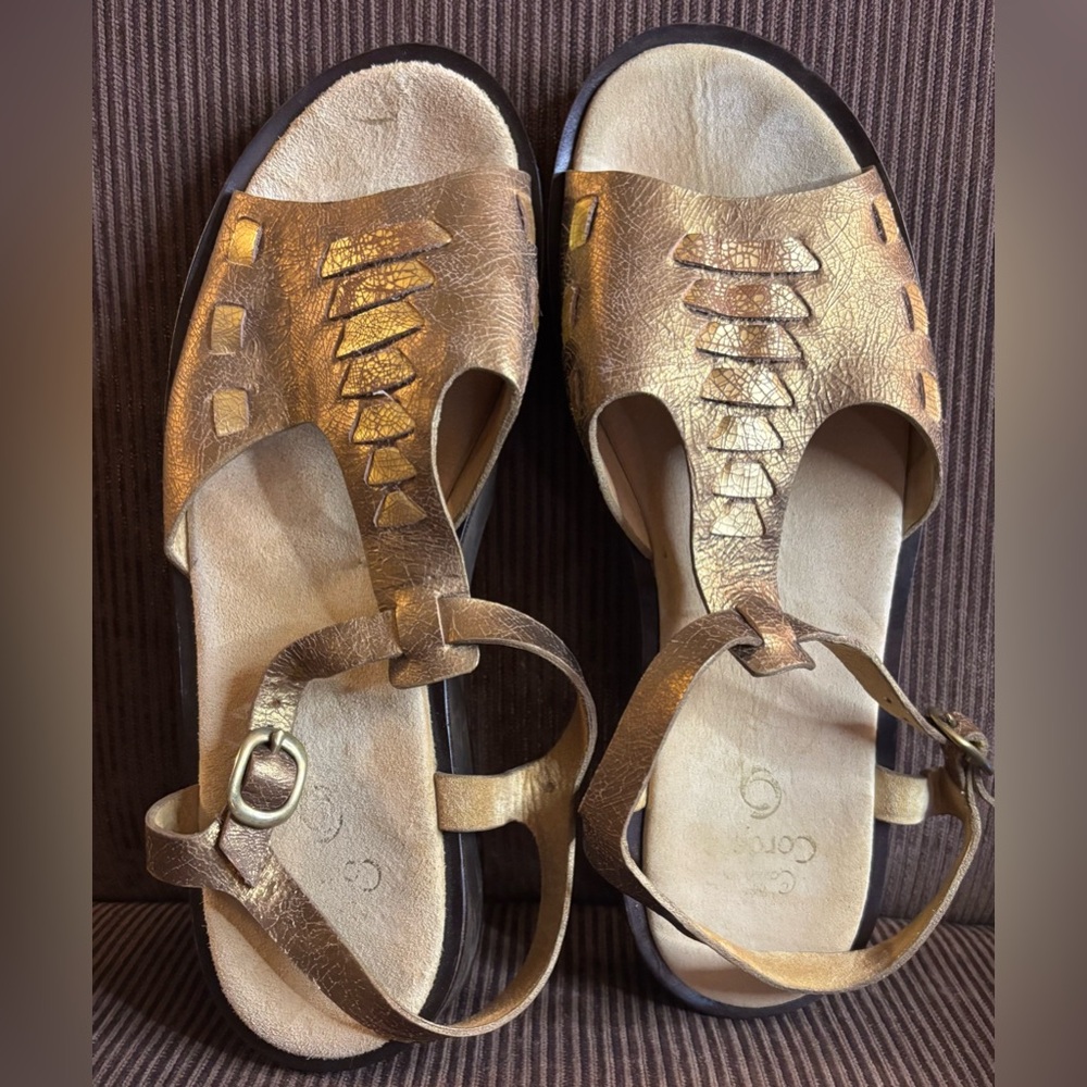 Gold Women's Sandals